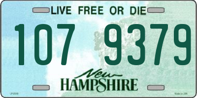 NH license plate 1079379