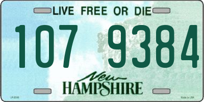 NH license plate 1079384