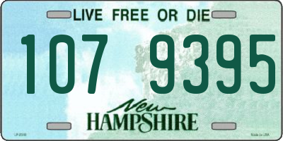 NH license plate 1079395