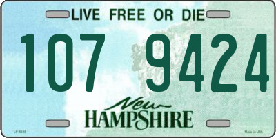 NH license plate 1079424