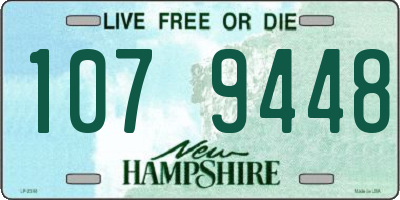 NH license plate 1079448