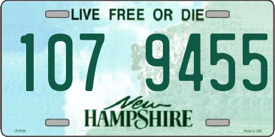 NH license plate 1079455
