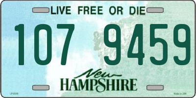 NH license plate 1079459