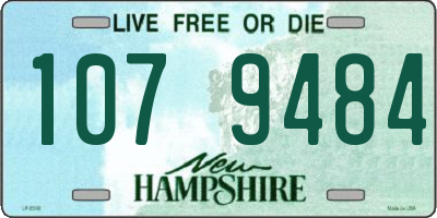 NH license plate 1079484