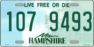 NH license plate 1079493