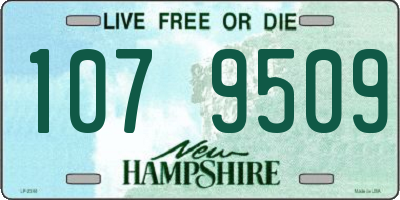 NH license plate 1079509
