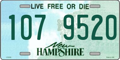 NH license plate 1079520