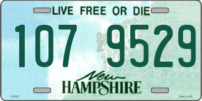 NH license plate 1079529