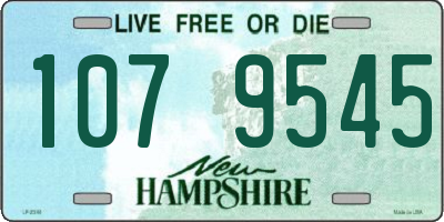 NH license plate 1079545