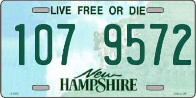 NH license plate 1079572