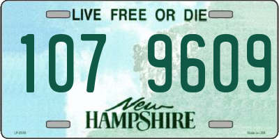 NH license plate 1079609