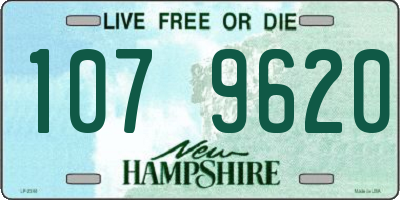 NH license plate 1079620