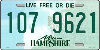 NH license plate 1079621