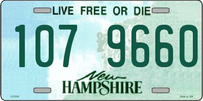 NH license plate 1079660