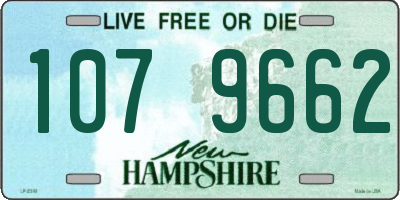 NH license plate 1079662