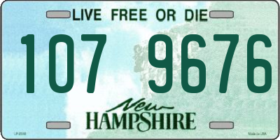NH license plate 1079676