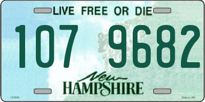 NH license plate 1079682