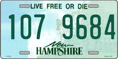NH license plate 1079684