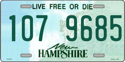 NH license plate 1079685
