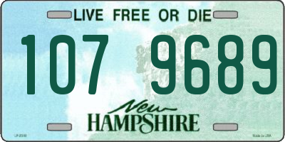 NH license plate 1079689