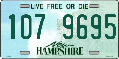 NH license plate 1079695