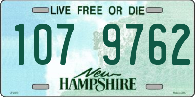 NH license plate 1079762