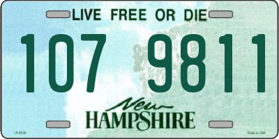 NH license plate 1079811