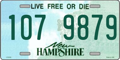 NH license plate 1079879