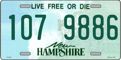 NH license plate 1079886