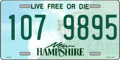 NH license plate 1079895