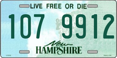 NH license plate 1079912