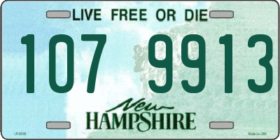 NH license plate 1079913