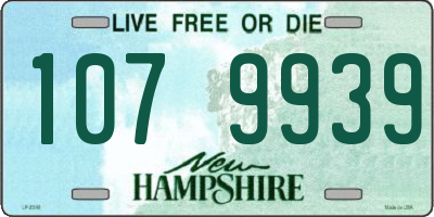 NH license plate 1079939