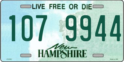 NH license plate 1079944