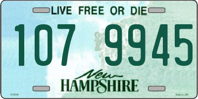 NH license plate 1079945