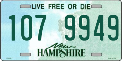 NH license plate 1079949