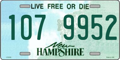 NH license plate 1079952