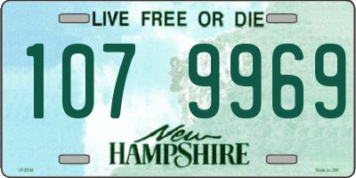 NH license plate 1079969