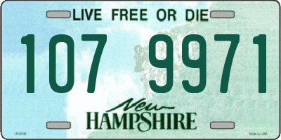 NH license plate 1079971
