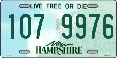 NH license plate 1079976