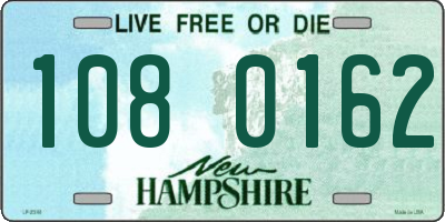 NH license plate 1080162
