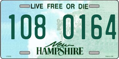 NH license plate 1080164