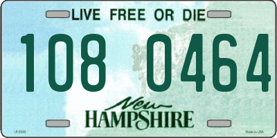 NH license plate 1080464