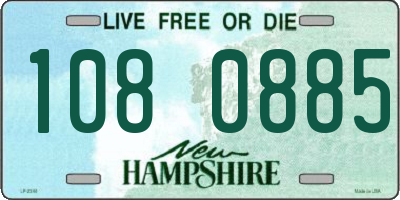 NH license plate 1080885