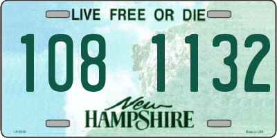 NH license plate 1081132