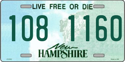 NH license plate 1081160