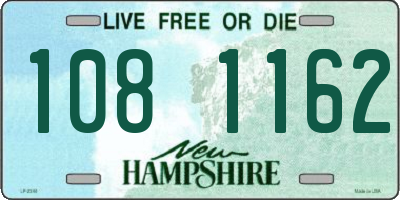 NH license plate 1081162