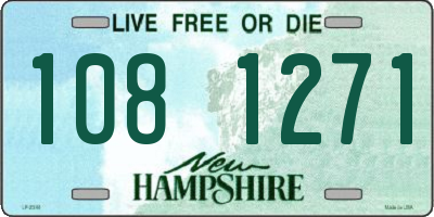 NH license plate 1081271
