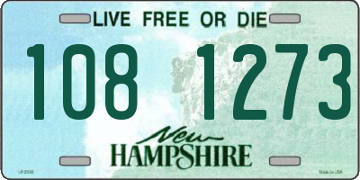 NH license plate 1081273