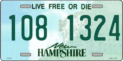 NH license plate 1081324